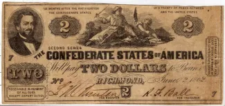 United States 2 Dollars, 1862 obverse