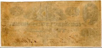United States 2 Dollars, 1862 reverse