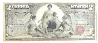 United States 2 Dollars, 1896 P-336 obverse