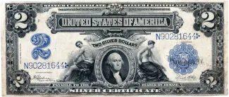 United States 2 Dollars, 1899 P-339 obverse