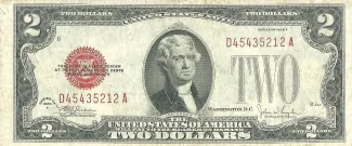 United States 2 Dollars, 1928 P-378 obverse