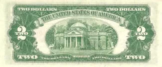 United States 2 Dollars, 1953 P-380 reverse