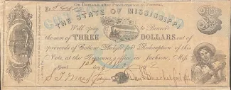 United States 3 Dollars, 1862 obverse
