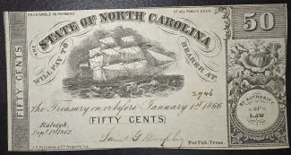 United States 50 Cents, 1862 obverse