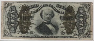 United States 50 Cents, 1863 P-111 obverse