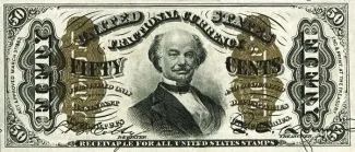 United States 50 Cents, 1863 P-112 obverse