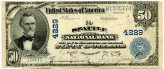 United States 50 Dollars, 1902-1928 obverse