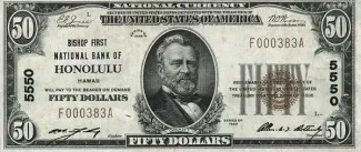 United States 50 Dollars, 1929 obverse