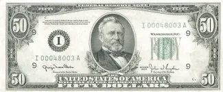 United States 50 Dollars, 1950 P-441 obverse
