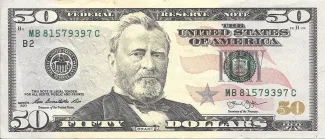 United States 50 Dollars, 2004-2021 P-522 obverse