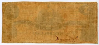 United States 5 Dollars, 1861 P-36 reverse