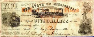 United States 5 Dollars, 1862 obverse