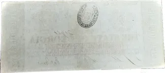 United States 5 Dollars, 1862 reverse