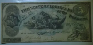 United States 5 Dollars, 1863 obverse