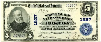 United States 5 Dollars, 1902-1927 obverse