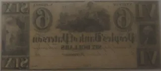 United States 6 Dollars, 1830 reverse