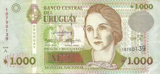 Uruguay 1.000 Pesos Uruguayos, 2004 image
