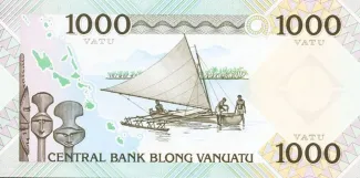 Vanuatu 1.000 Vatu, 1982 reverse