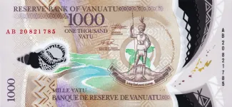Vanuatu 1.000 Vatu, 2014-2020 obverse