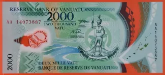 Vanuatu 2.000 Vatu, 2014 obverse