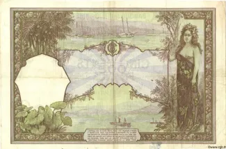 Vanuatu 500 Francs, 1941 reverse
