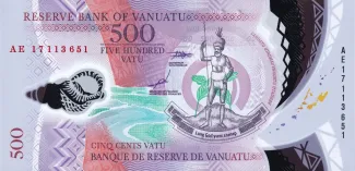 Vanuatu 500 Vatu, 2017 obverse