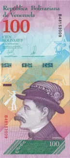 Venezuela 100 Bolivares, 2018 image
