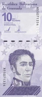 Venezuela 10 Bolivares, 2021 image