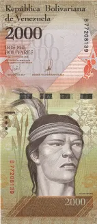 Venezuela 2.000 Bolivares, 2016 image