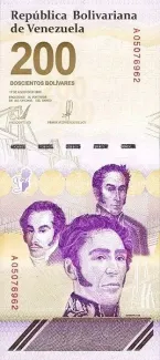 Venezuela 200 Bolivares, 2023 image