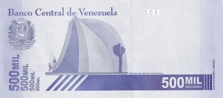 Venezuela 500.000 Bolivares, 2020 reverse