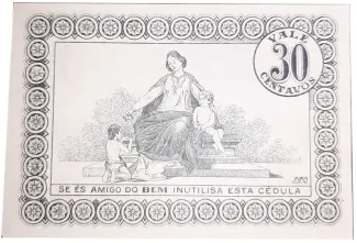Viana do Castelo, District of 30 Centavos, 1917-1922 reverse