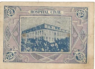 Vila Real, District of 1 Centavo, reverse