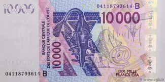 Western African States 10.000 Francs, 2024 image