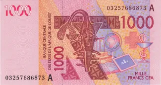Western African States 1.000 Francs, 2024 image