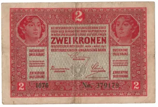 Yugoslavia 2 Krune, 1919 obverse