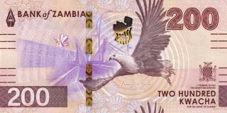 Zambia 200 Kwacha, 2024-2025 obverse