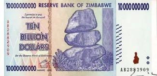 Zimbabwe 10.000.000.000 Dollars, 2008 obverse