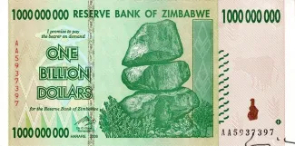 Zimbabwe 1.000.000.000 Dollars, 2008 obverse