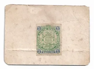 Southern Rhodesia 1 Shillings, 1900 reverse