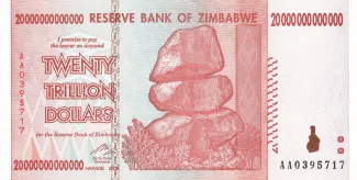 Zimbabwe 20.000.000.000.000 Dollars, 2008 obverse