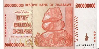 Zimbabwe 50.000.000.000 Dollars, 2008 obverse