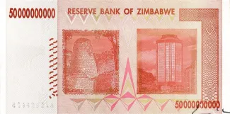 Zimbabwe 50.000.000.000 Dollars, 2008 reverse