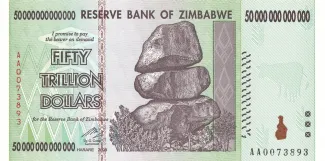 Zimbabwe 50.000.000.000.000 Dollars, 2008 obverse