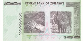 Zimbabwe 50.000.000.000.000 Dollars, 2008 reverse