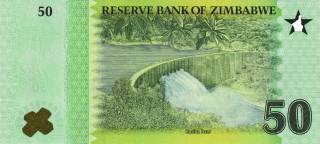 Zimbabwe 50 ZiG, 2026 reverse